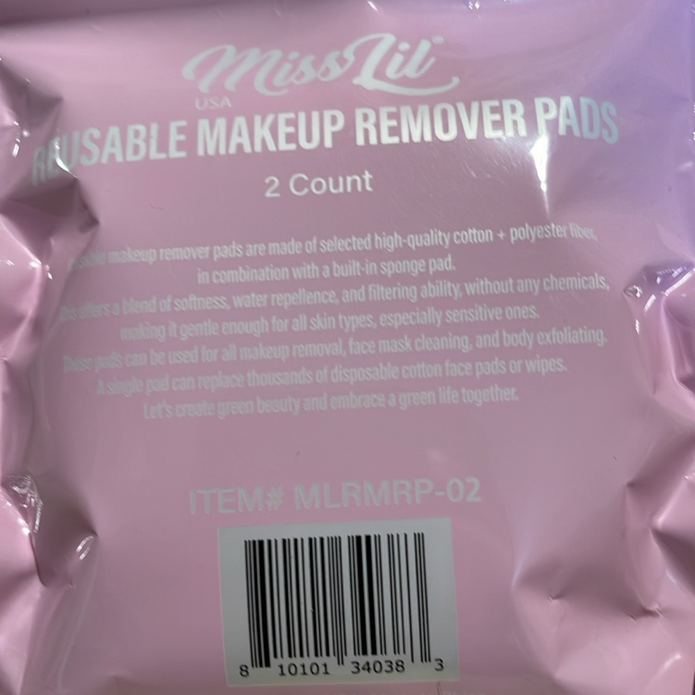 Reusable makeup remover pads - Picture 2 of 2
